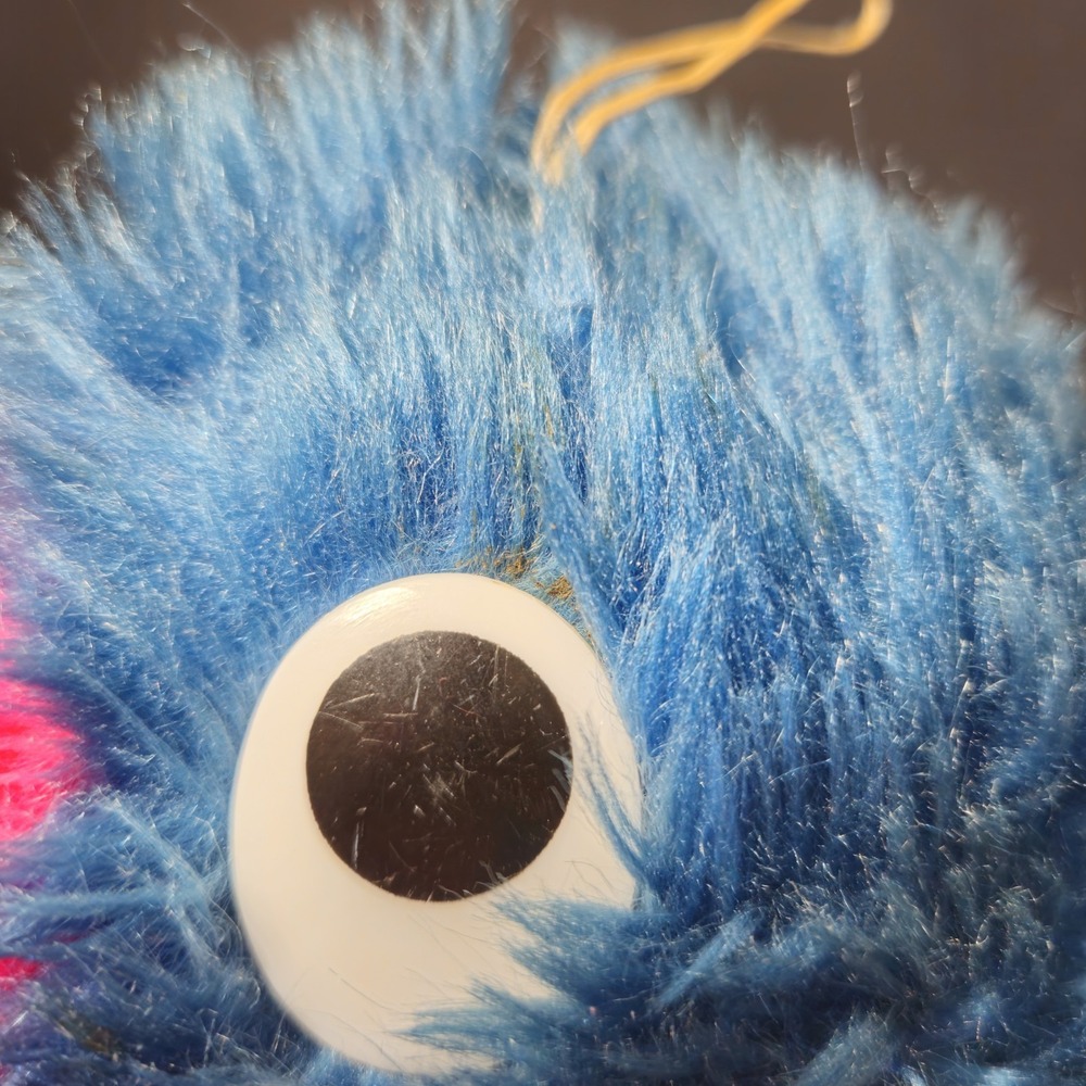 Sesame Street Muppets Grover Vintage‎ Stuffed Animal Toy Monster Hasbro Plush - Picture 9 of 13